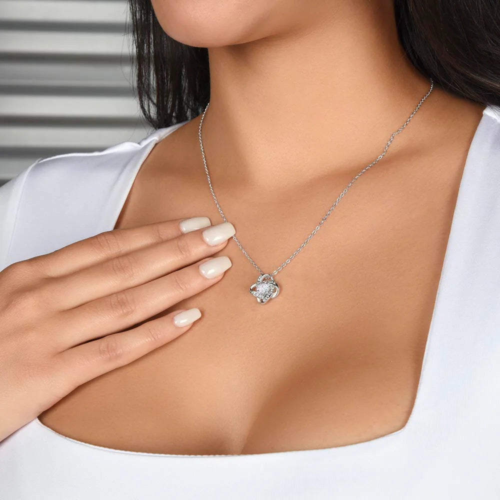 To the love of my Life! | Love Knot Necklace