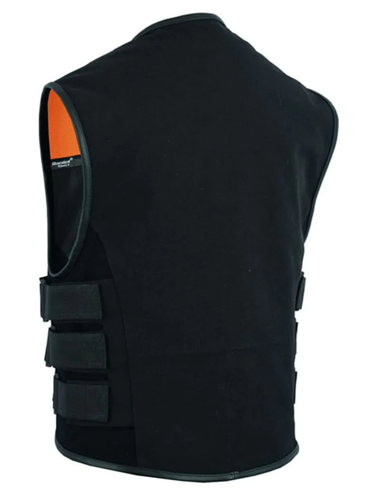 Men's Updated Canvas SWAT Team Style Vest
