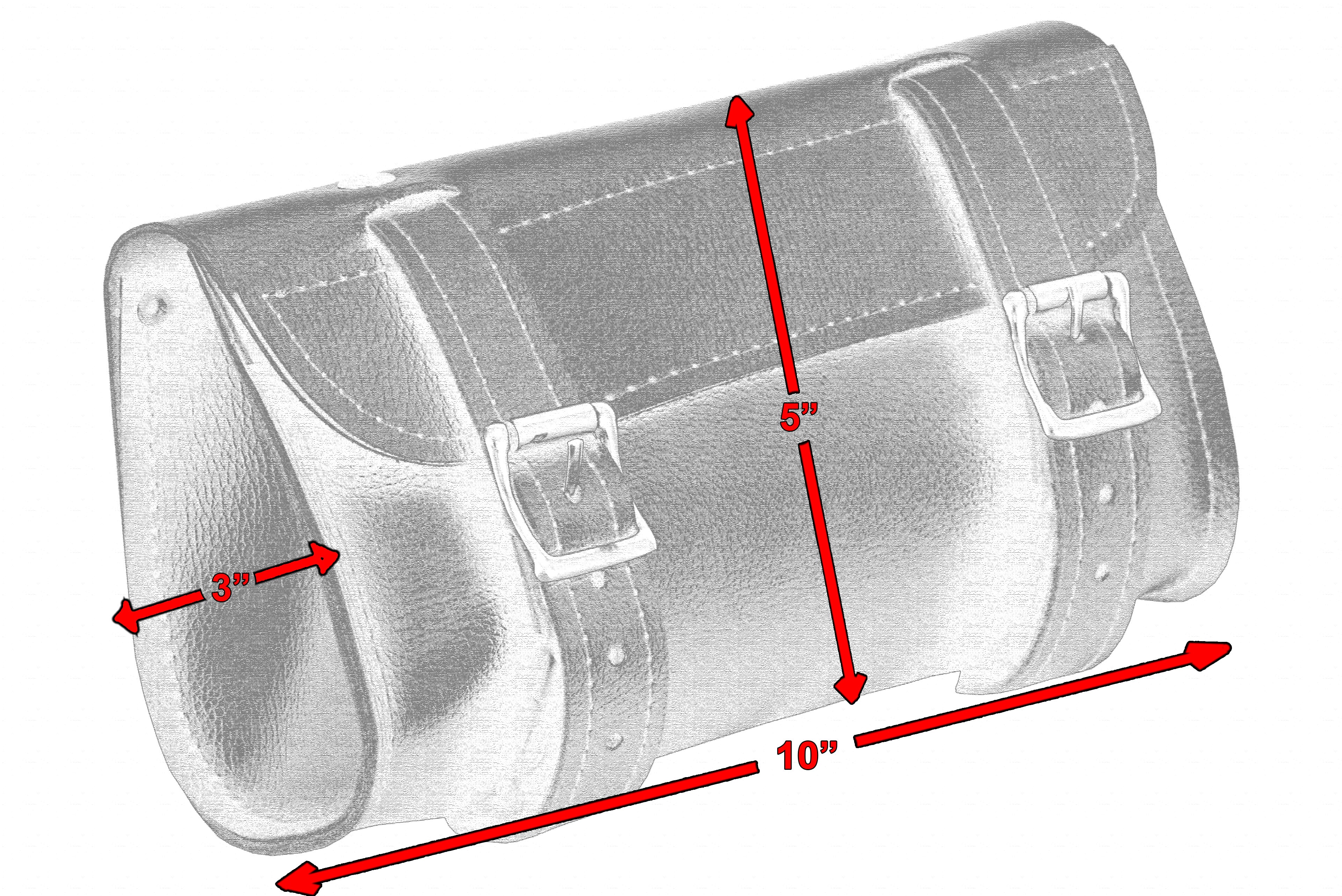 Leather Tool/Roll Bag