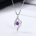 s925 Silver heart-shaped Pendant for Women,  version with heart-shaped silver jewelry