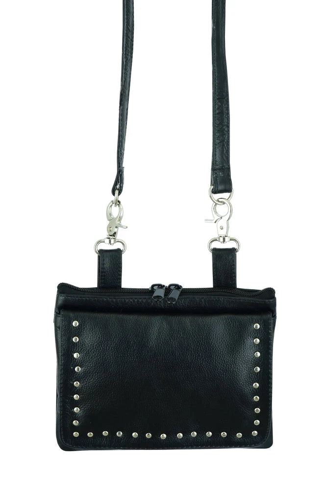 Leather Belt Bag - Large