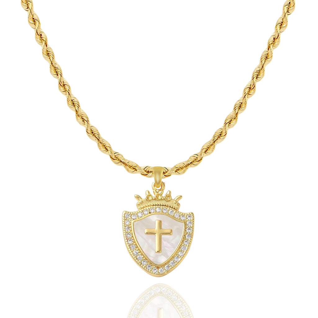 Shield of Faith Necklace (Ephesians 6:16)