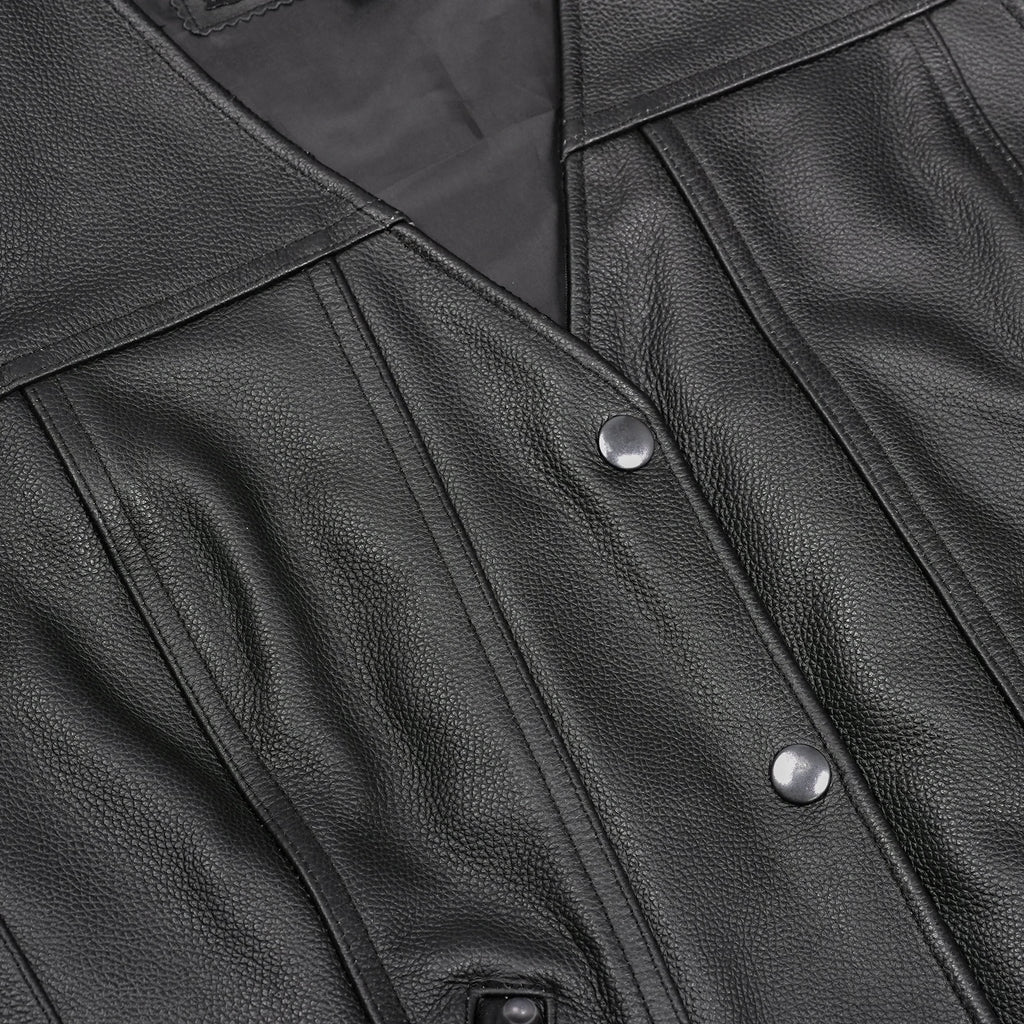 Women's Gray Single Back Panel Concealed Carry Vest