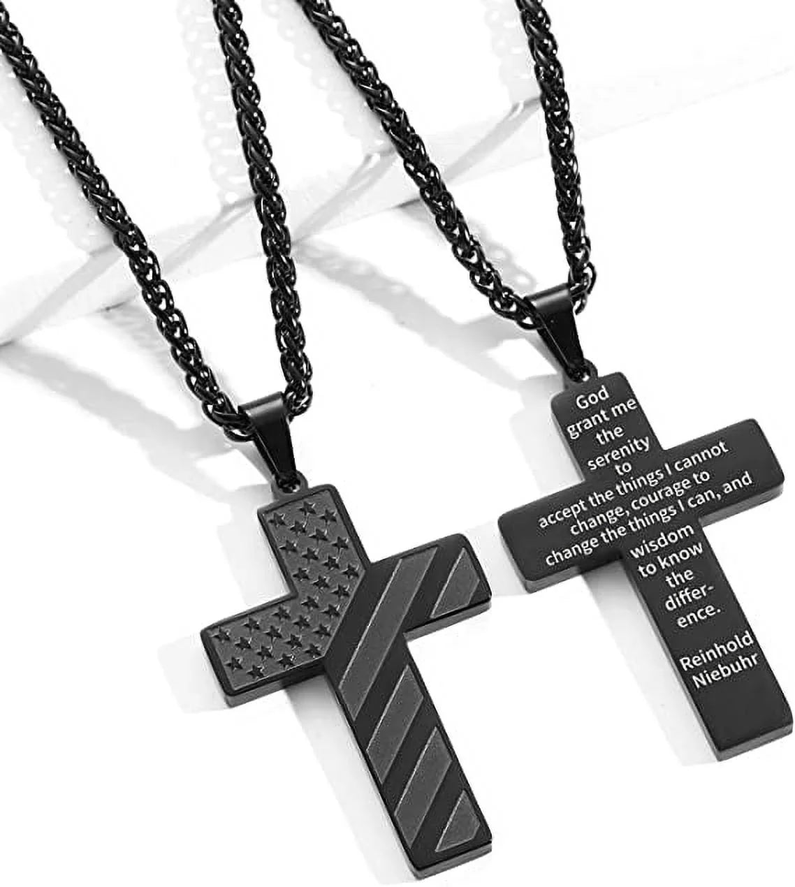 The "Forged in Faith" Cross Necklace