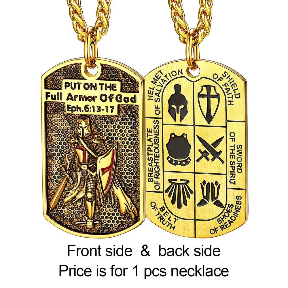 Ride with Faith and Honor: The Templar Knight's Cross Necklace collection